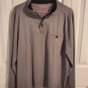 Age of Wisdom Gray Long Sleeve Quarter-Zip Pullover